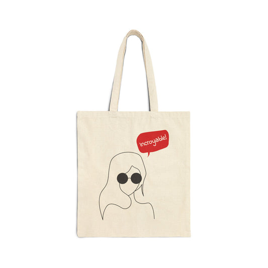 Incroyable Chic Girl - Tote Bag