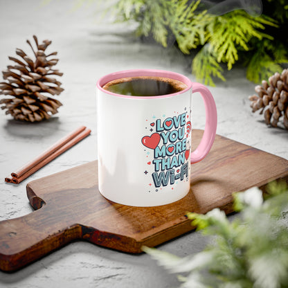 Love You More Than Wi‑Fi - Colorful Mug