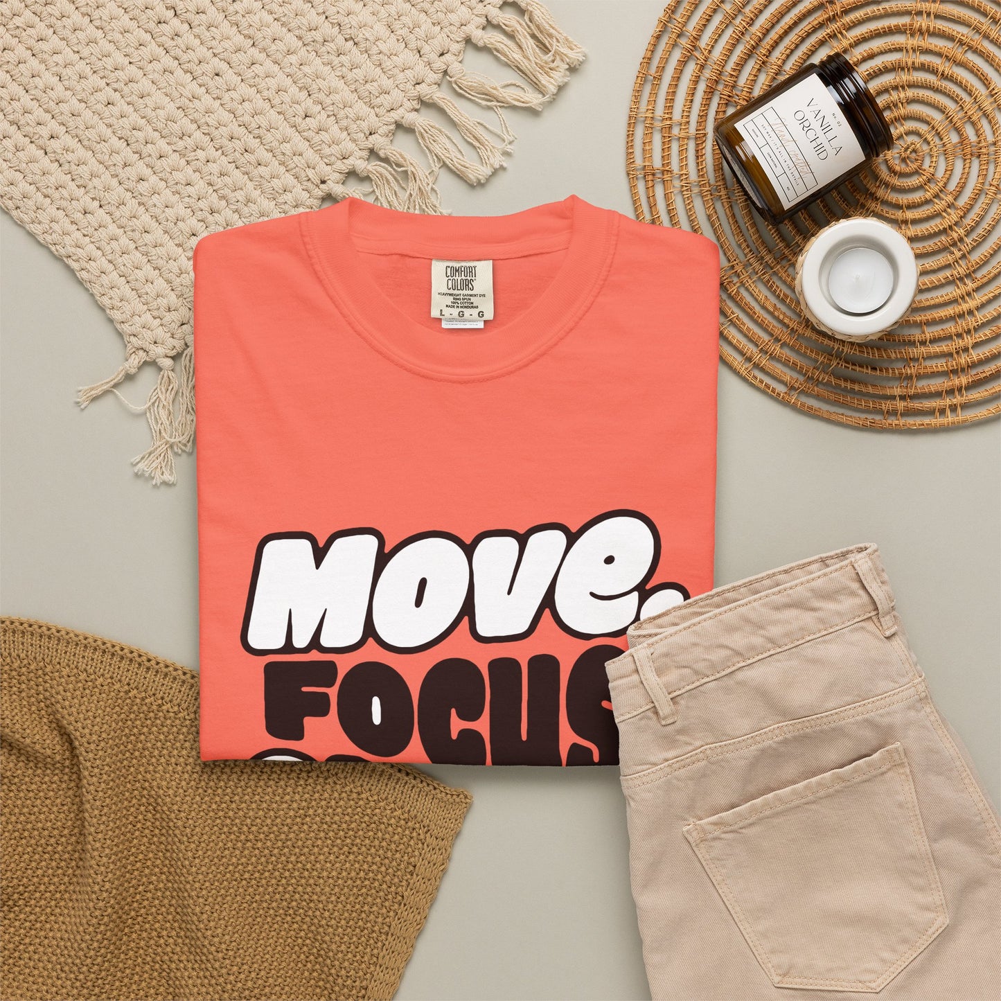 Move. Focus. Grow. Repeat. - T-Shirt
