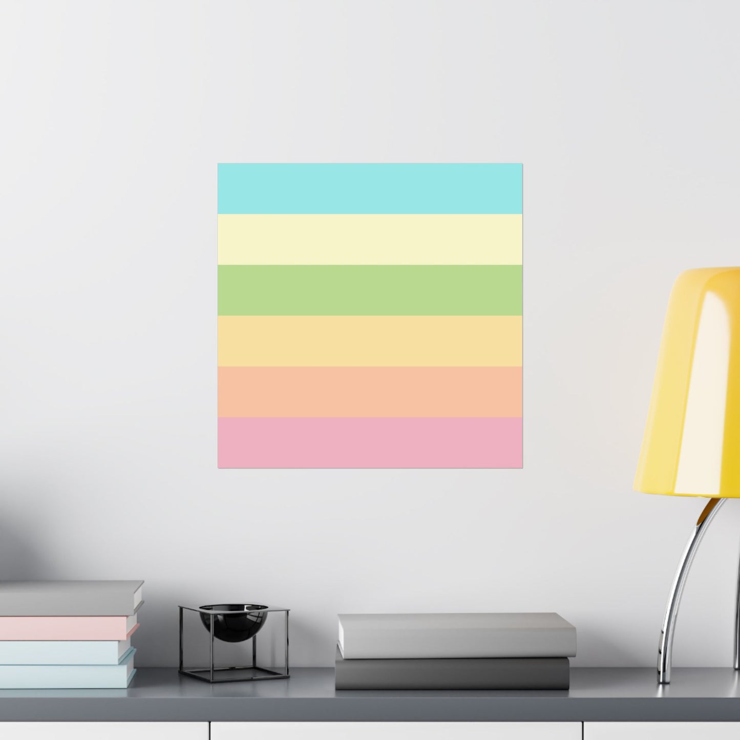 Pastel Stripes - Poster
