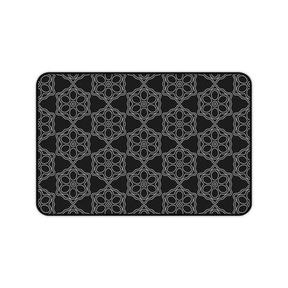 Geometric Sacred Flower - Desk Mat
