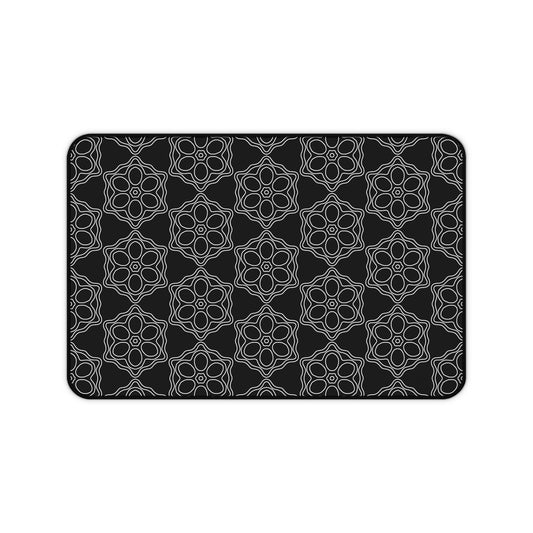 Geometric Sacred Flower - Desk Mat