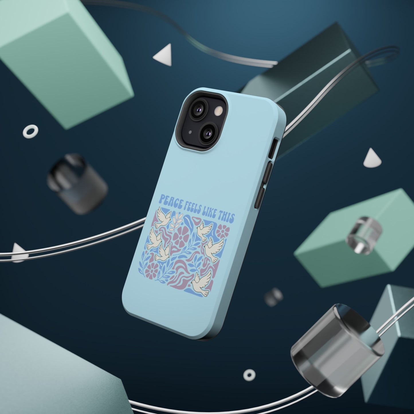 Peace Tells Like This - Magnetic Phone Case