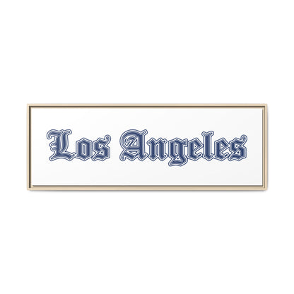 Los Angeles - Framed Canvas