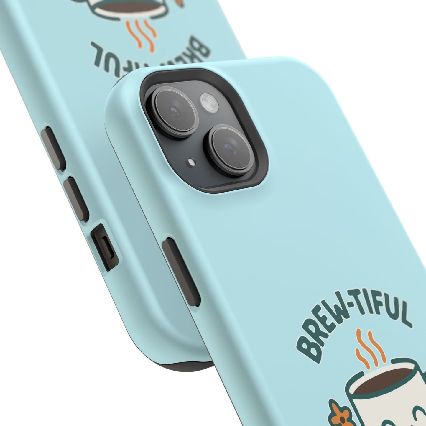 Brew-tiful Mornings Start Here - Magnetic Phone Case