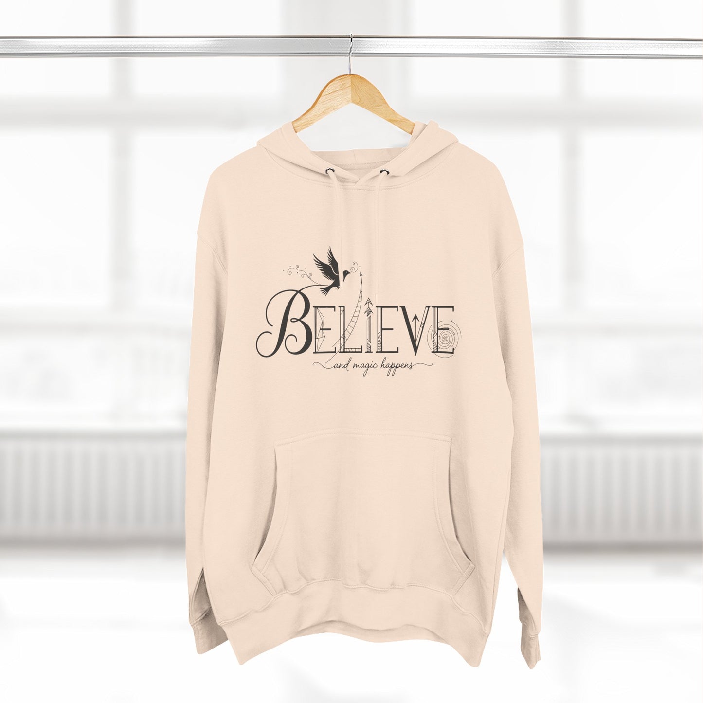 Believe and Magic Happens - Hoodie