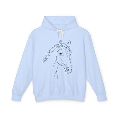 Horse Portrait Sketch - Hoodie
