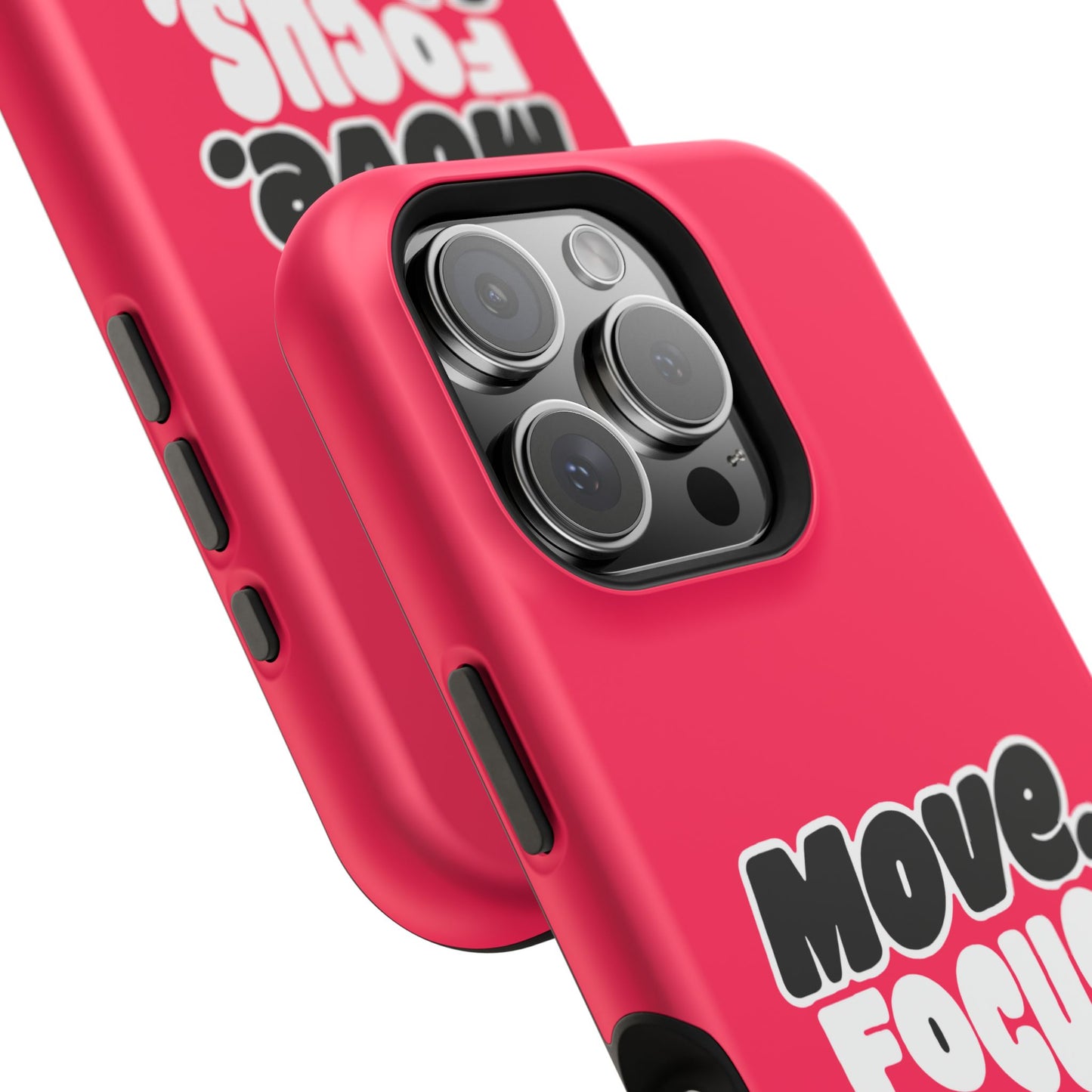 Move. Focus. Grow. Repeat. - Magnetic Phone Case