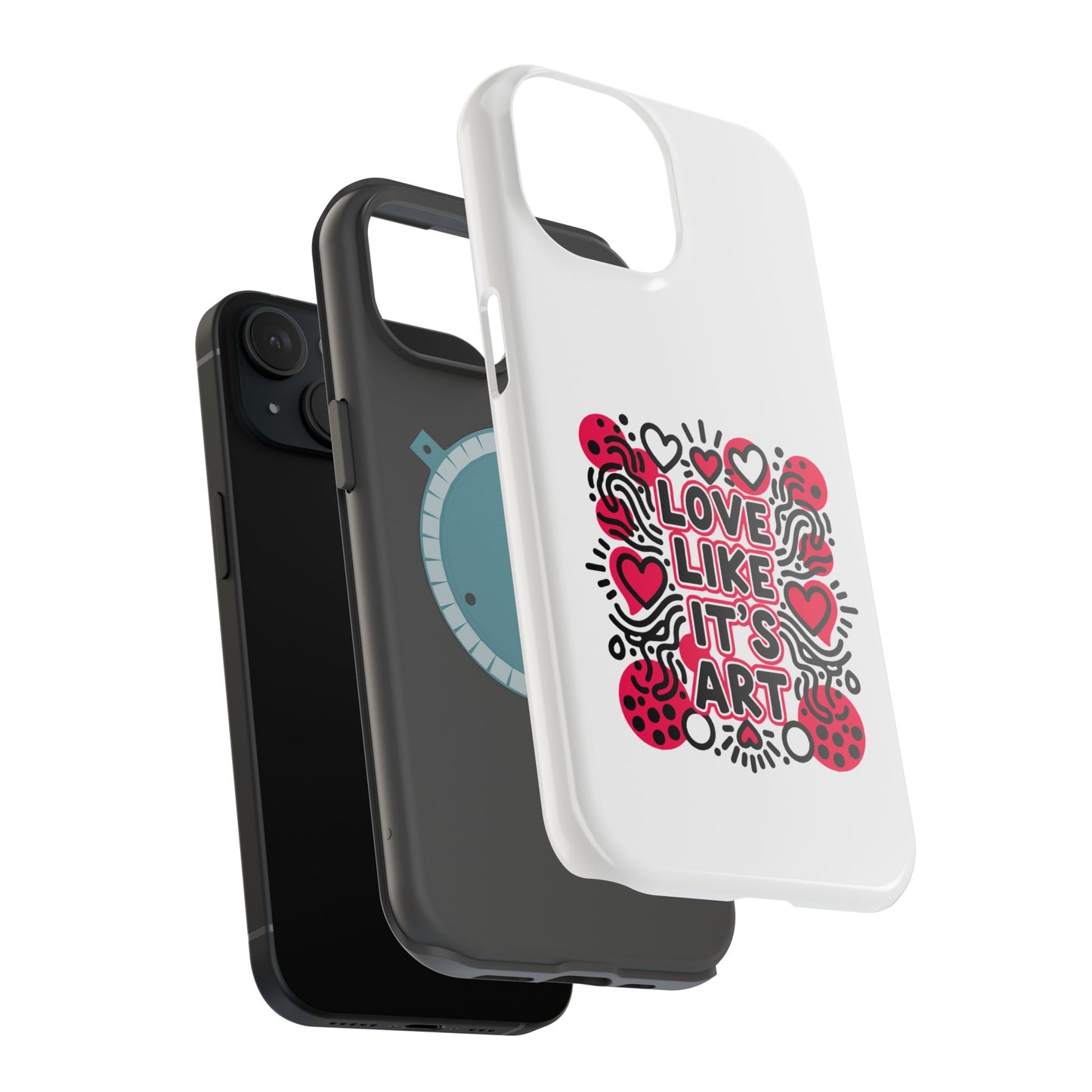 Love Like It's Art - Magnetic Phone Case
