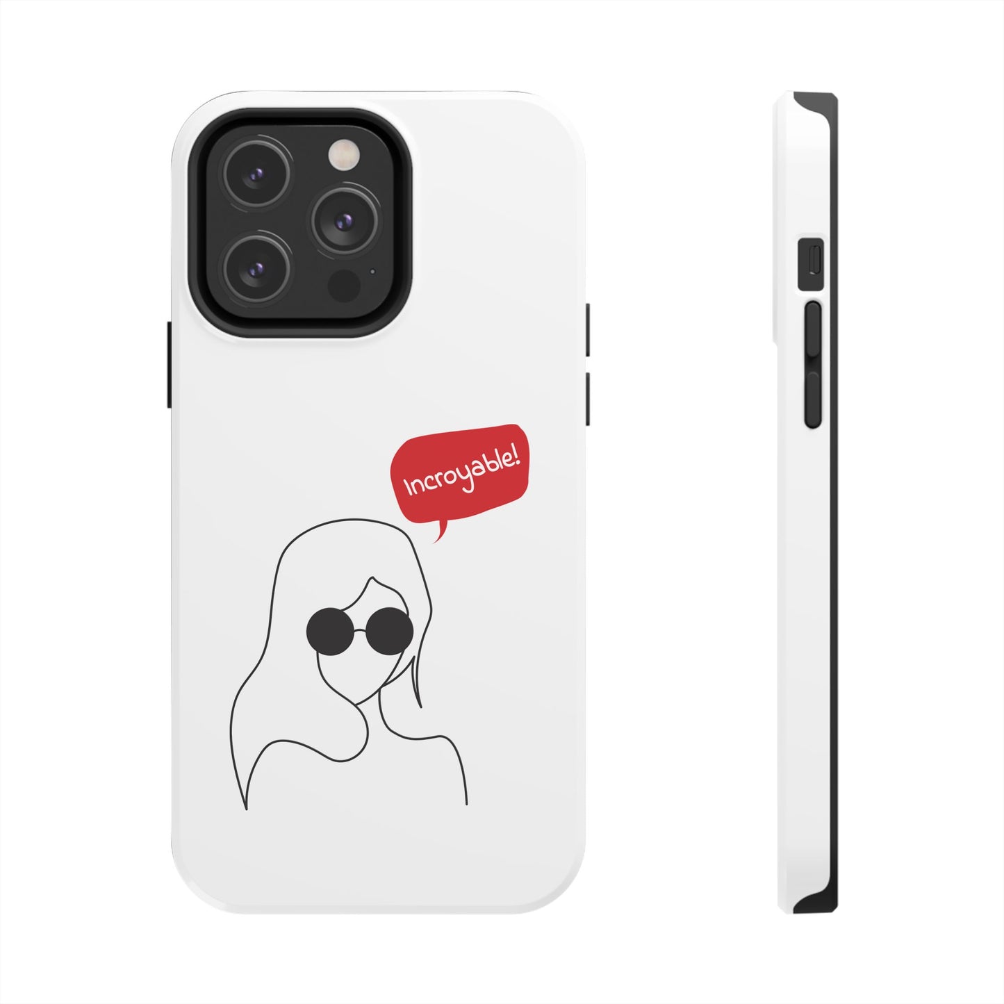Incroyable Chic Girl - Phone Case