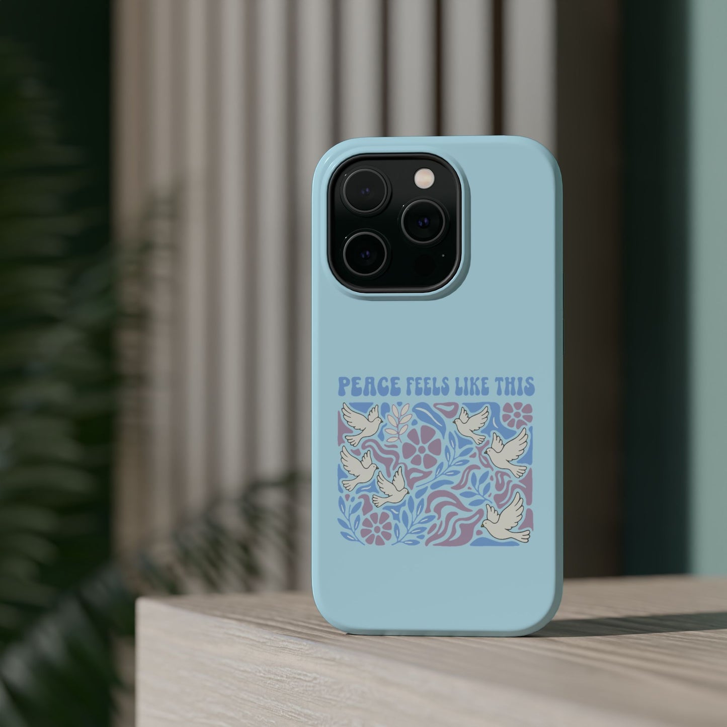 Peace Tells Like This - Magnetic Phone Case