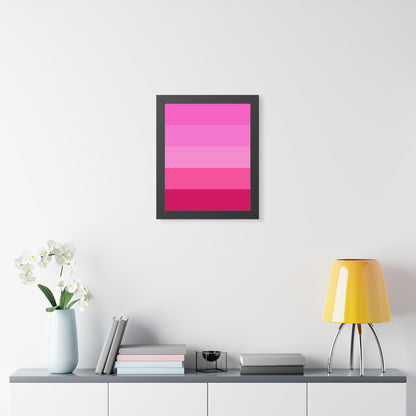 Valentine Rose Colors - Framed Poster