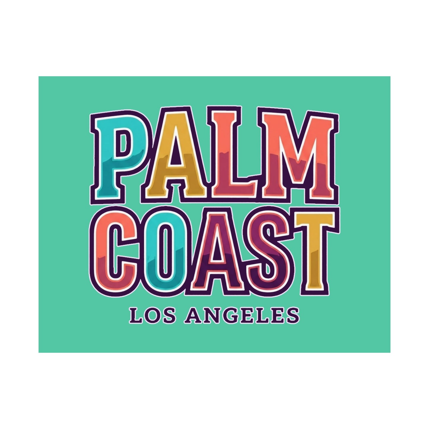 Palm Coast - Los Angeles - Poster