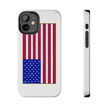 New Glory American Flag (Gold Edge Edition) - Phone Case