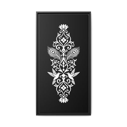 Hummingbird Soulmates - Framed Canvas