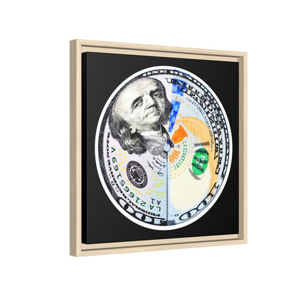 THE MOONEY - Framed Canvas