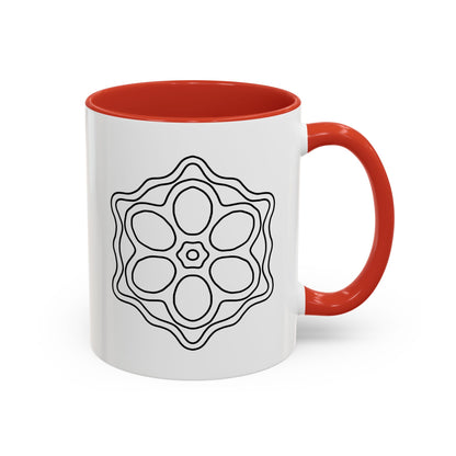 Elegant Floral Accent Coffee Mug, Perfect for Home, Office, Gifts, Birthdays, Inspirational Quotes, Tea Lovers