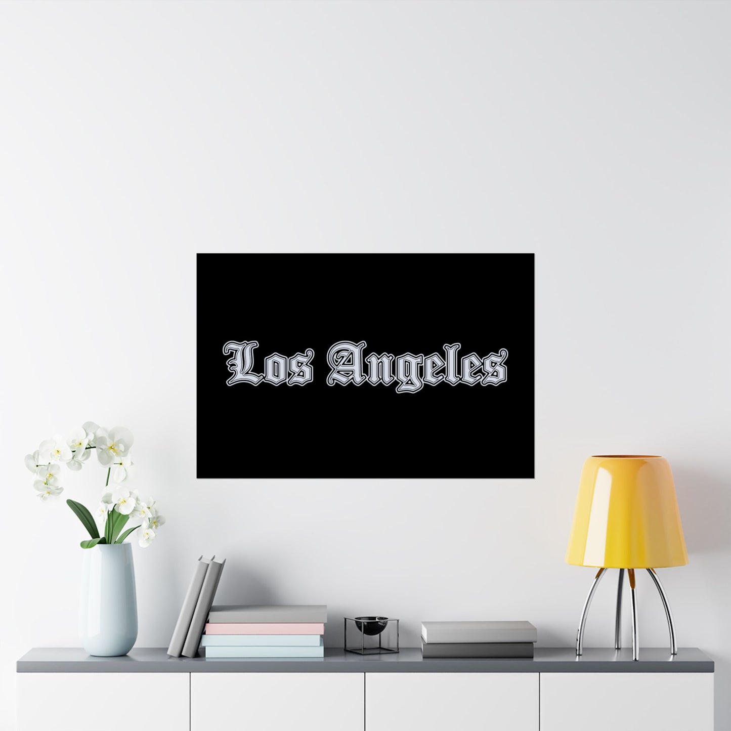 Los Angeles - Silver Edition - Poster
