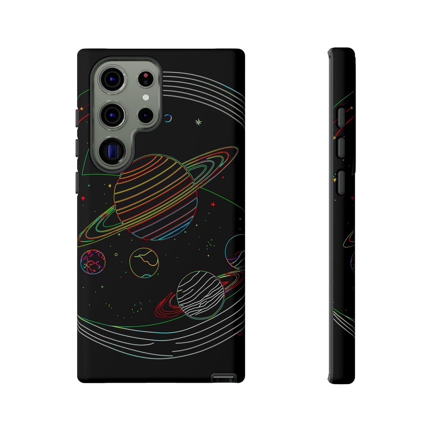 Galactic Tough Phone Case, Starry Space Protection, Unique Gift for Astronomers, Celestial Accessories, Trendy Space Lovers