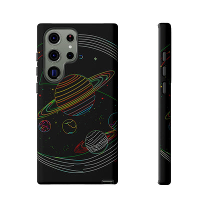 Galactic Tough Phone Case, Starry Space Protection, Unique Gift for Astronomers, Celestial Accessories, Trendy Space Lovers