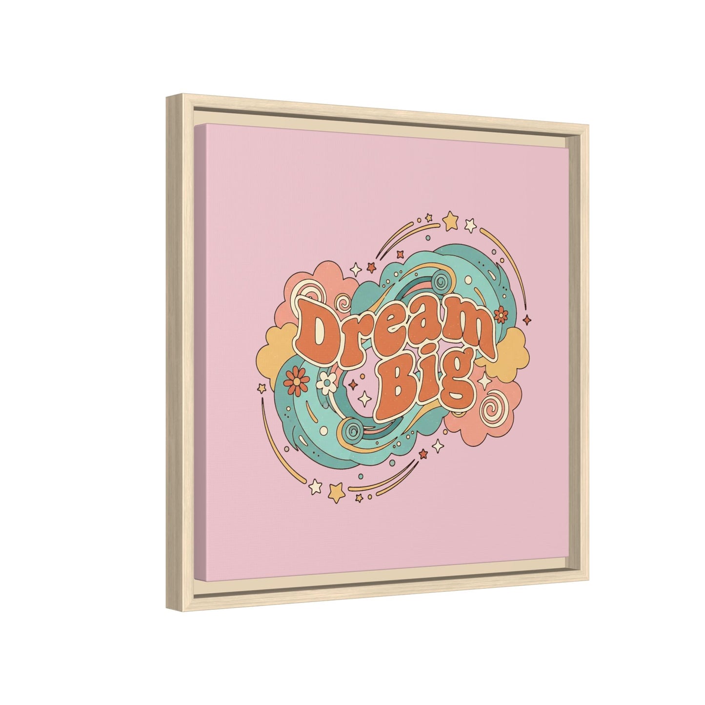 Dream Big - Framed Canvas