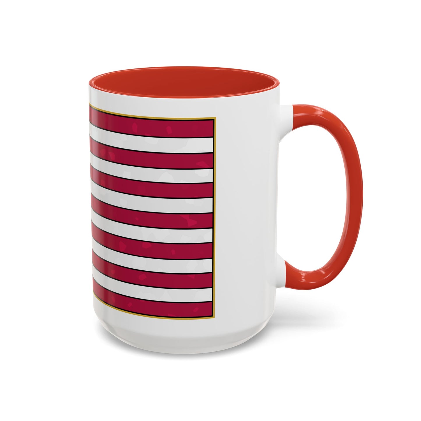 New Glory American Flag (Gold Edge Edition) - Color Accent Mug