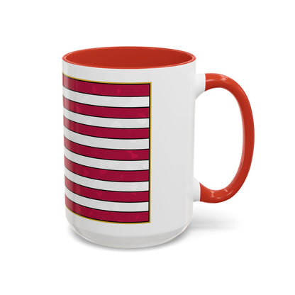 New Glory American Flag (Gold Edge Edition) - Color Accent Mug
