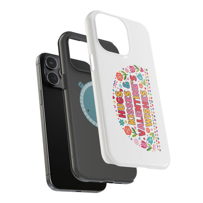 Hugs, Kisses & Valentine’s Wishes - Magnetic Phone Case