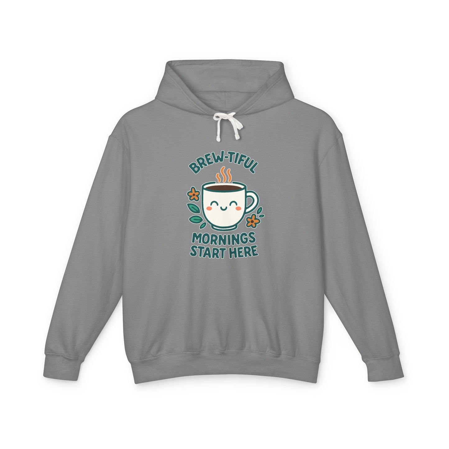 Brew-tiful Mornings Start Here - Hoodie