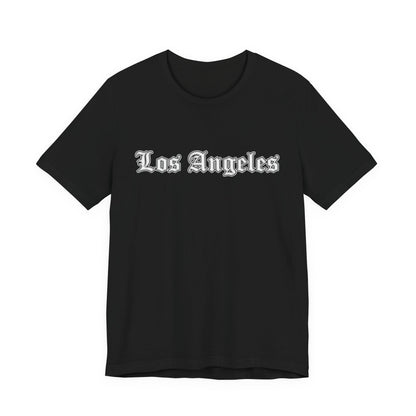Los Angeles Unisex Jersey Tee, Casual Wear, Gift for Travelers, Summer Style, Comfortable Fit, Los Angeles Apparel