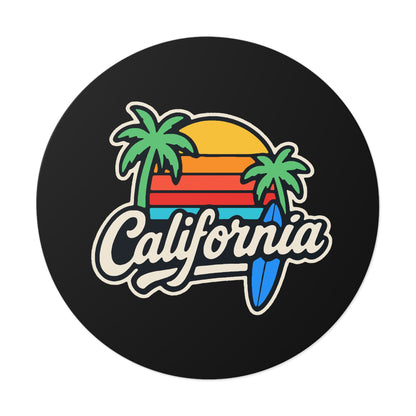 California Surf Vibes - Sticker