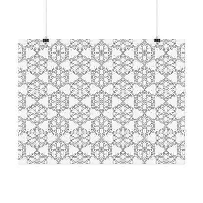 Stylish Geometric Rolled Posters for Modern Decor, Wall Art, Home Decoration, Gift Ideas, Minimalist Art, Office Decor