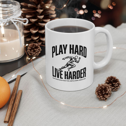 Play Hard / Live Harder - Mug