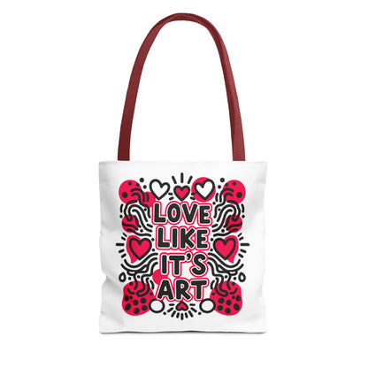 Love Like It's Art - Tote Bag