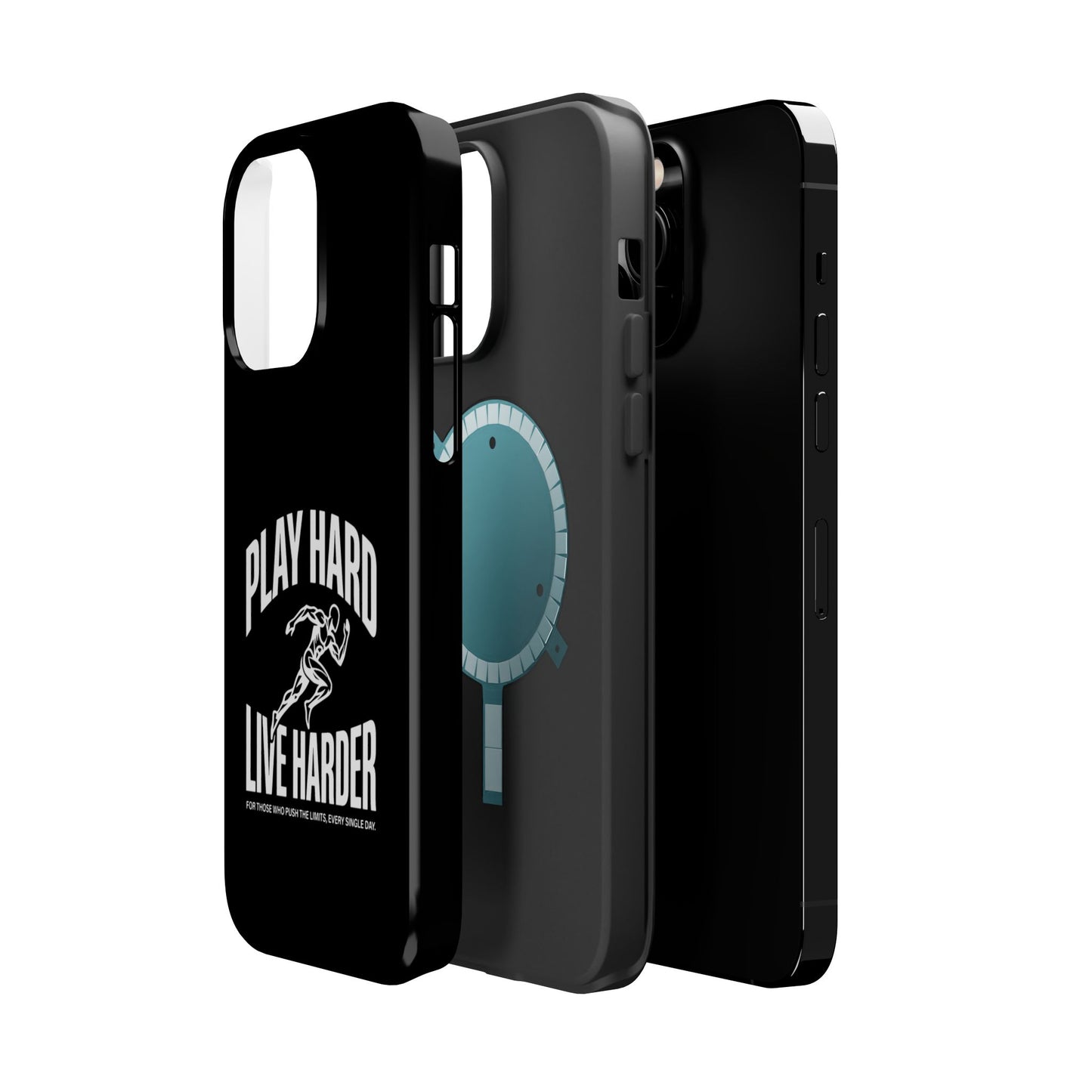 Play Hard / Live Harder - Magnetic Phone Case