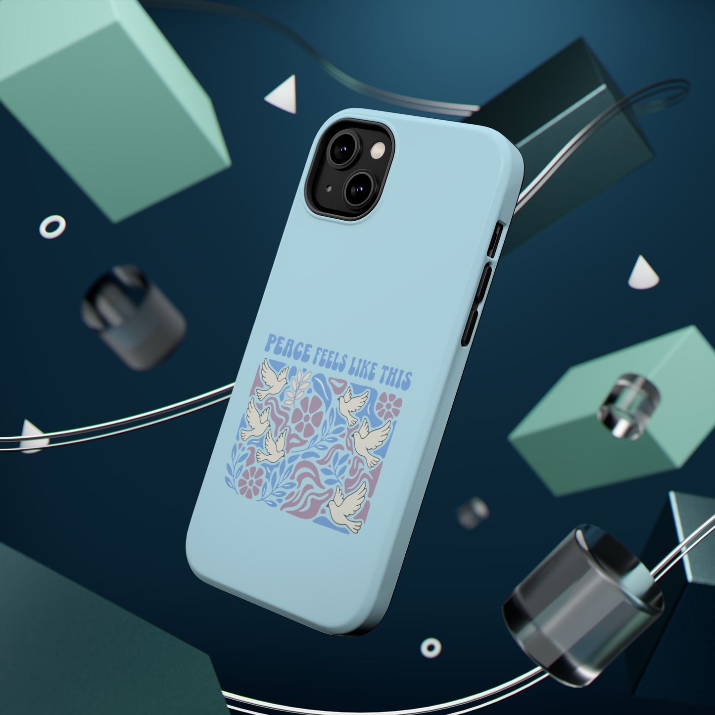 Peace Tells Like This - Magnetic Phone Case