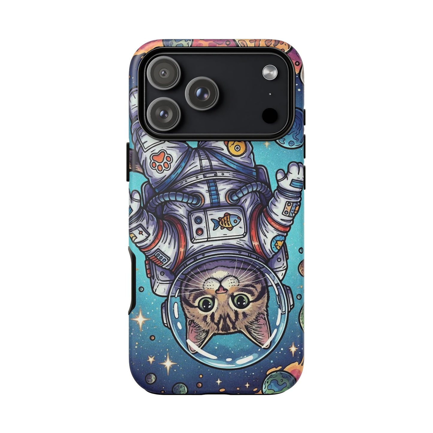 Astronaut Cat - Tough Phone Case