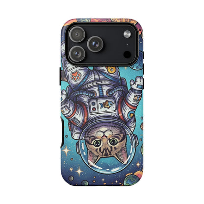 Astronaut Cat - Tough Phone Case