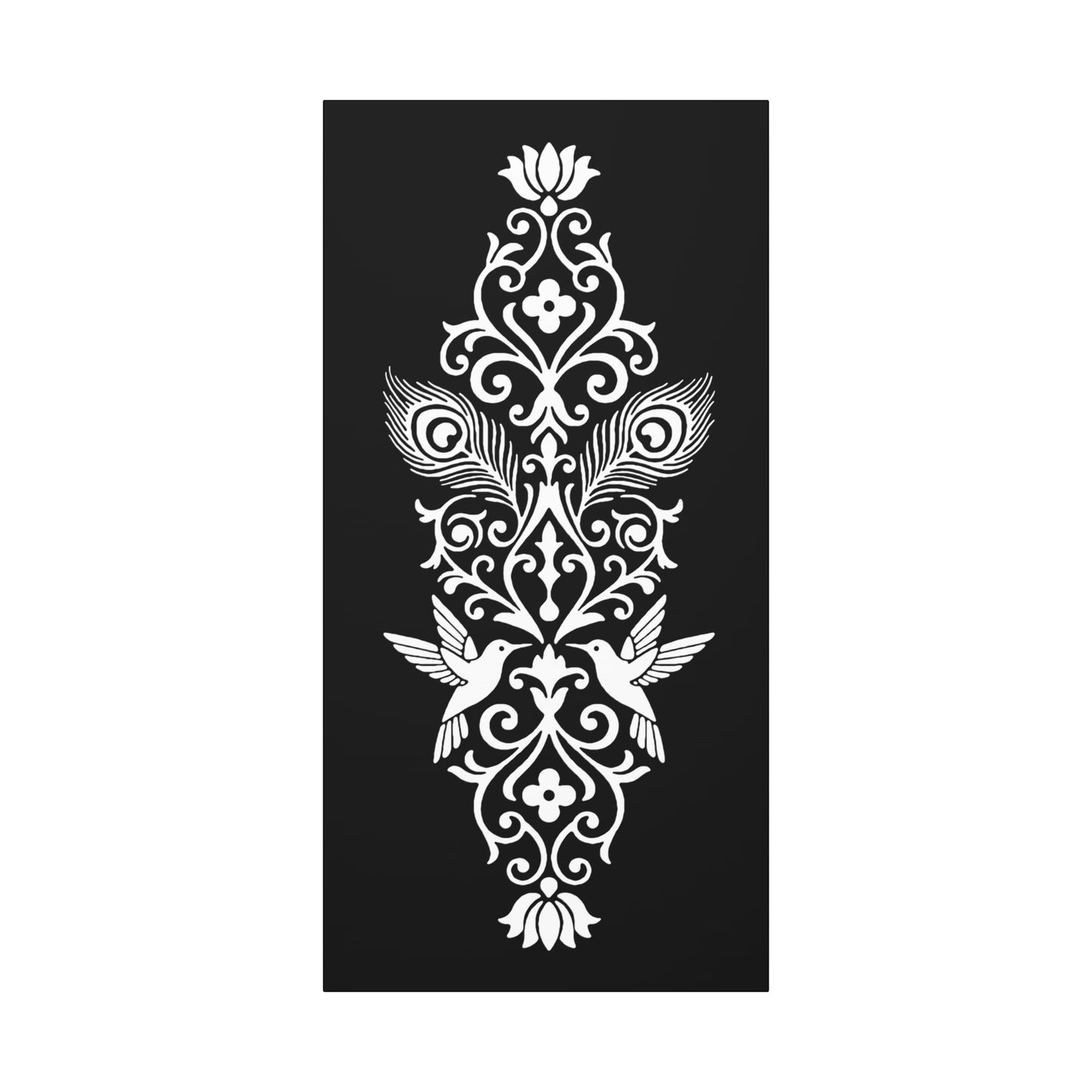 Hummingbird Soulmates - Stretched Canvas