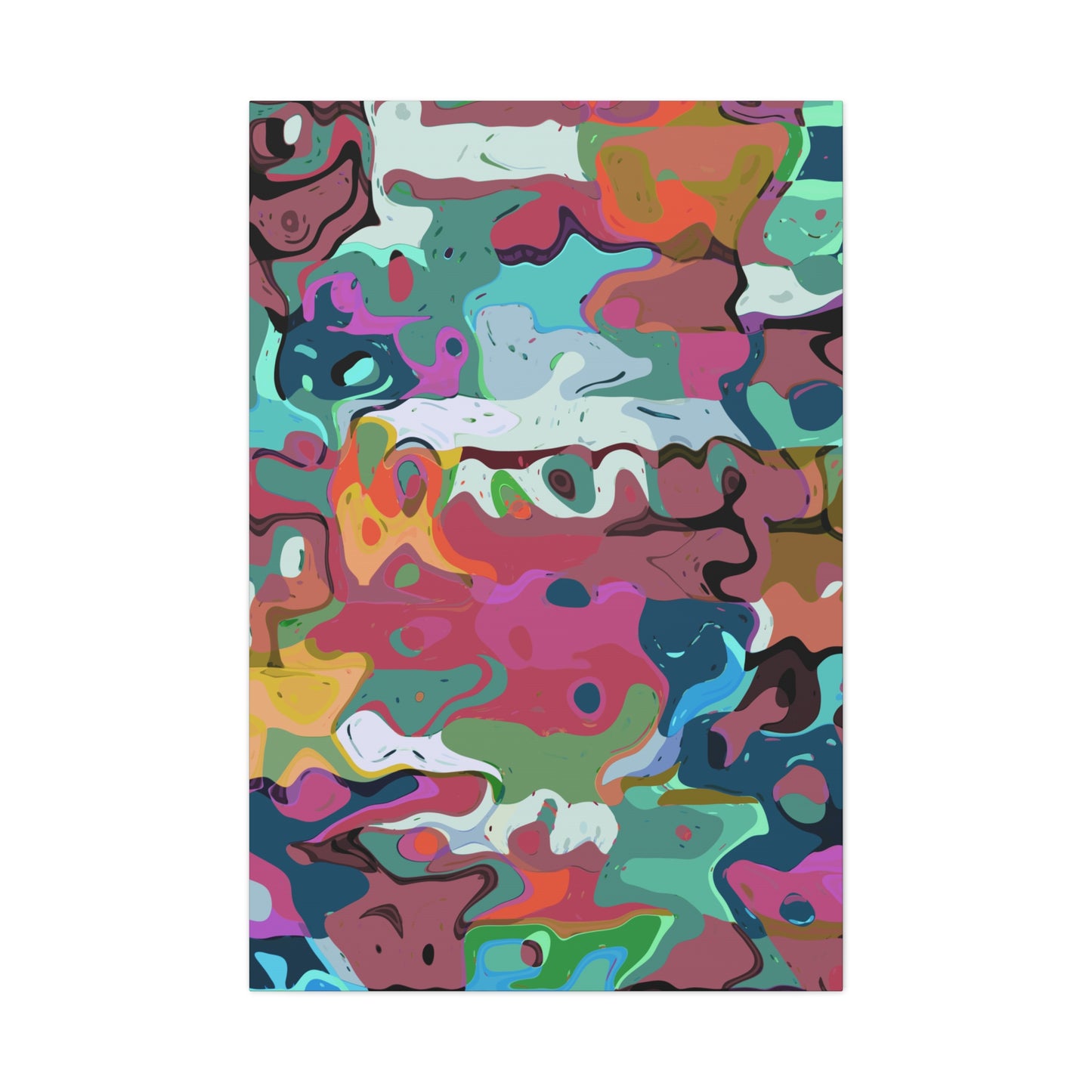 Colorful Abstract Marble - Canvas