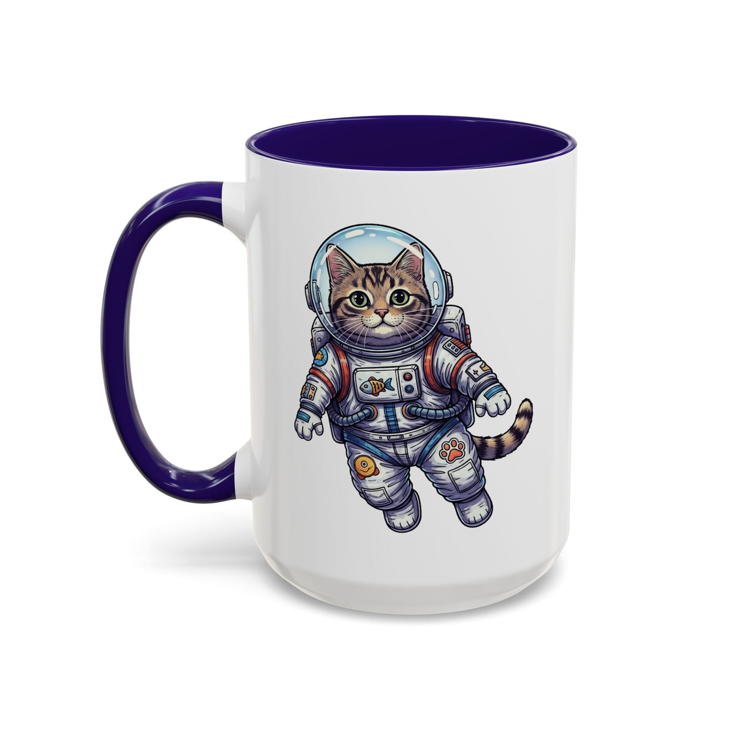 Astronaut Cat - Colorful Mug