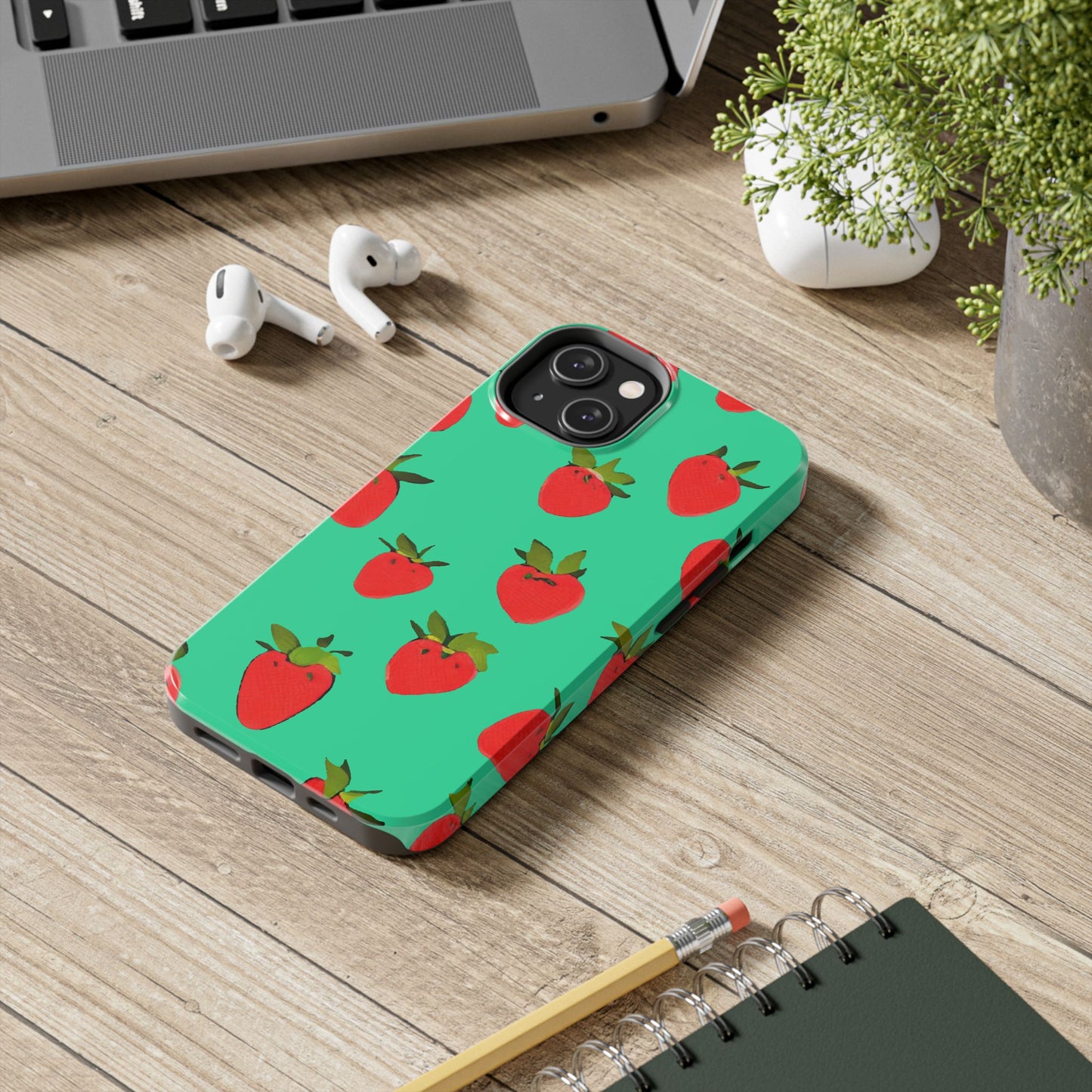 Strawberry Pattern - Phone Case