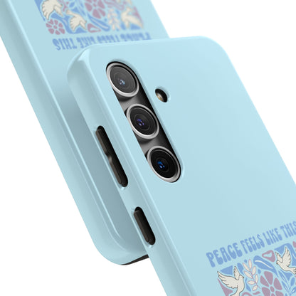 Peace Tells Like This - Phone Case