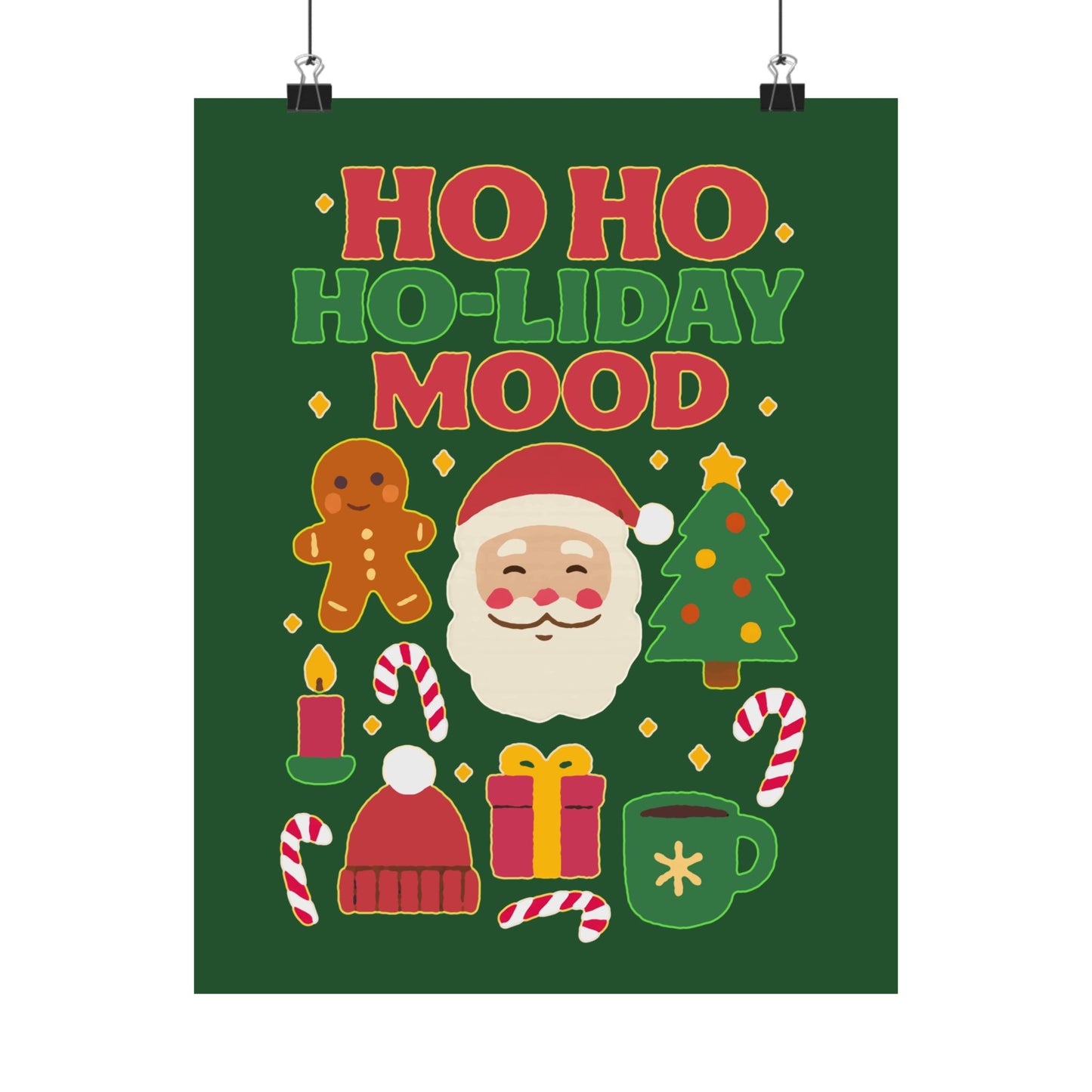 Ho Ho Ho-liday Mood - Poster