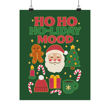 Ho Ho Ho-liday Mood - Poster