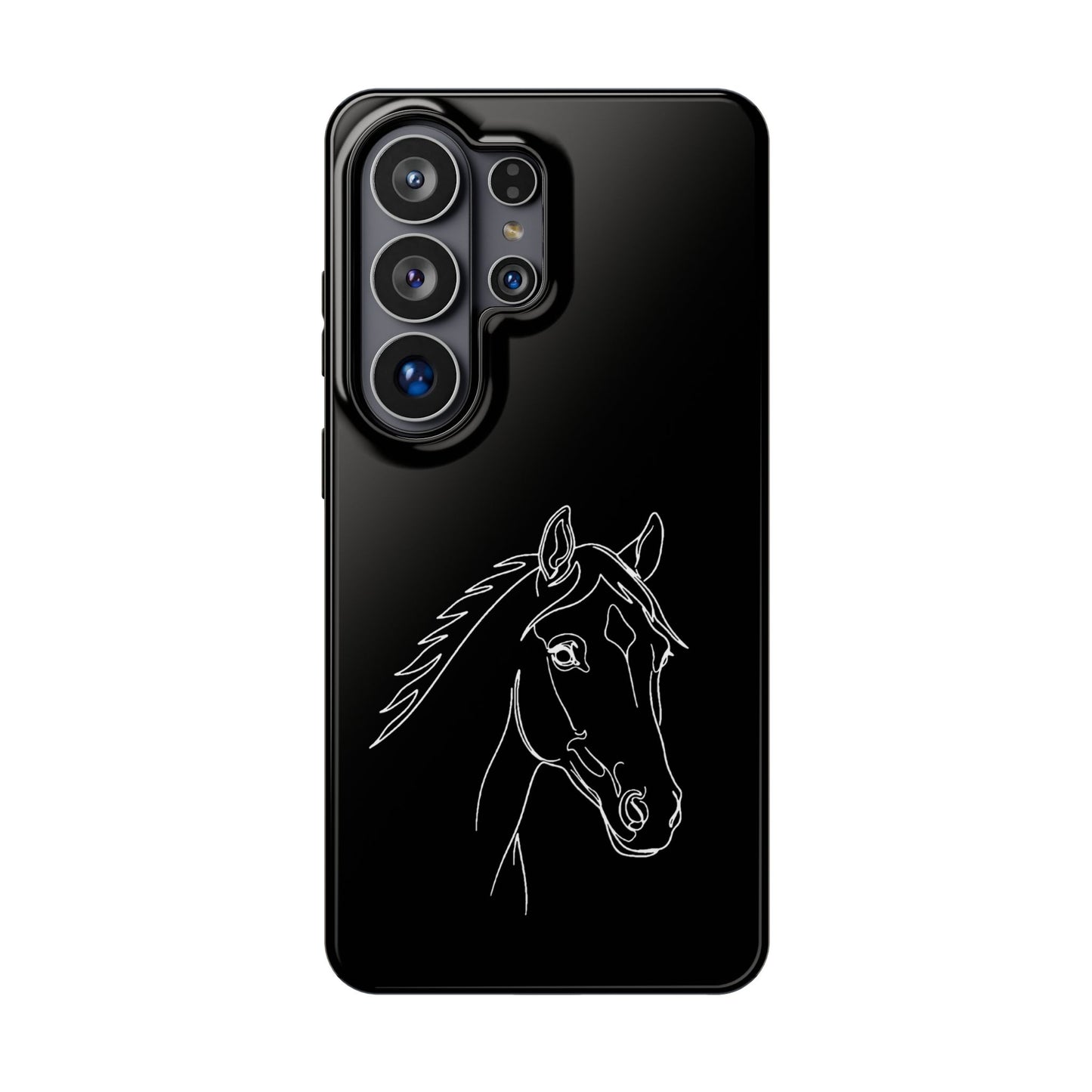 Horse Portrait Sketch - Magnetic Phone Case