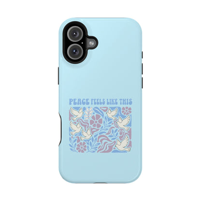 Peace Tells Like This - Magnetic Phone Case