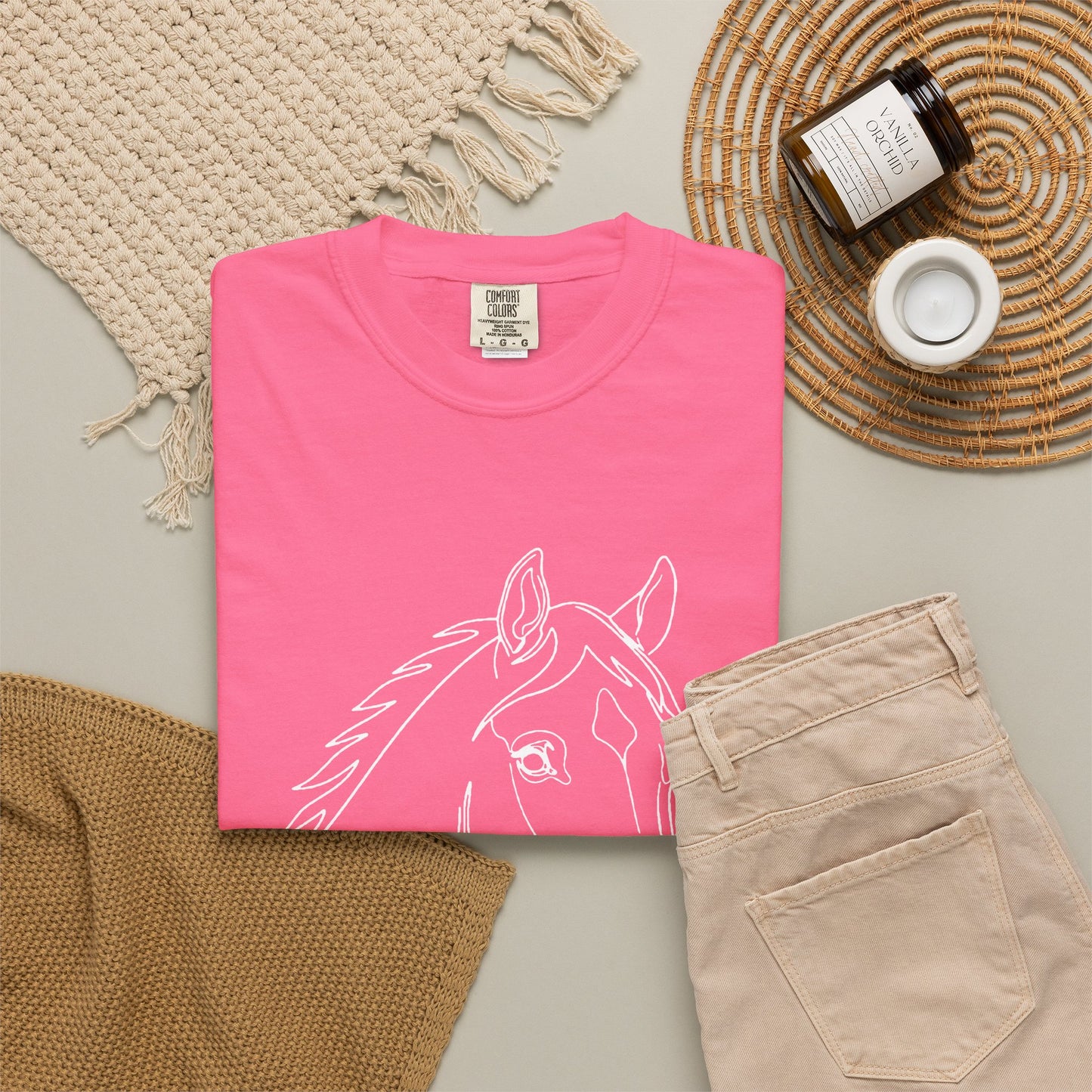 Horse Portrait Sketch - T‑Shirt