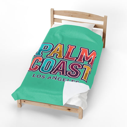 Palm Coast - Los Angeles - Plush Blanket