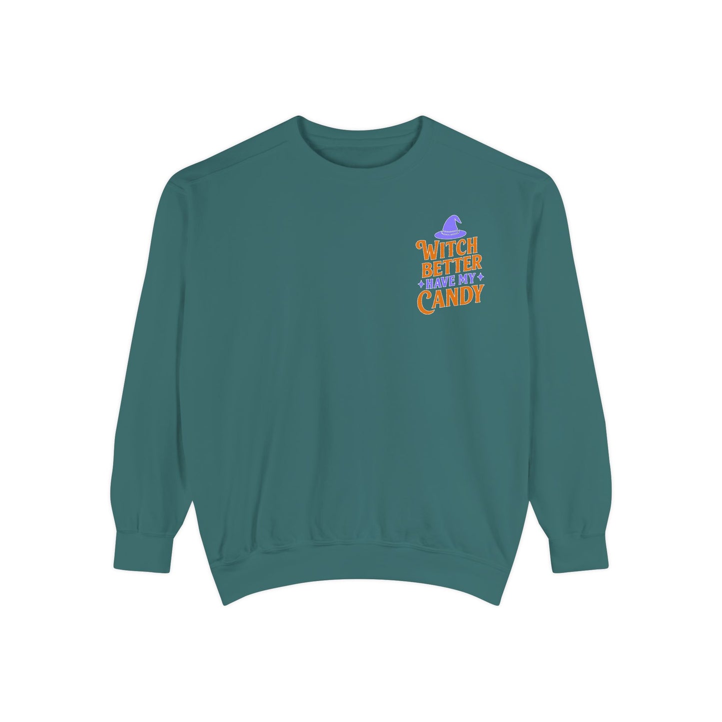Witch Better Have My Candy Sweatshirt, Cozy Fall Sweatshirt, Halloween Gift, Unisex Pullover, Casual Fall Fashion, Festive Streetwear